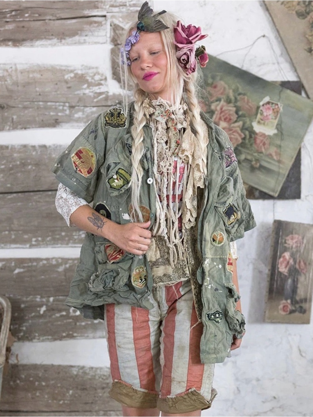 Magnolia Pearl JHORN Pocket Layering Jacket – Jacket 1051 “Peace”